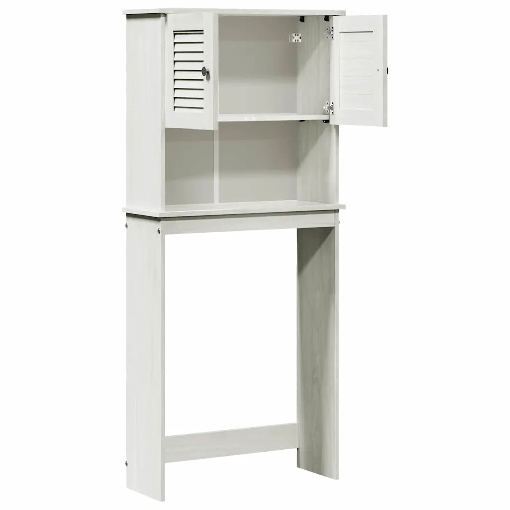 Armadio per Lavatrice con porta VIGO Bianco e Bianco Antico 4019130