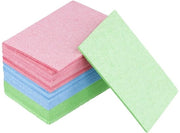 Set di spugne per pulire 24 pezzi - Spugne per la cucina - Cellulosa naturale - Materiale duraturo - Dimensioni 9,6 x 6,2 cm - Spugne per l'acqua