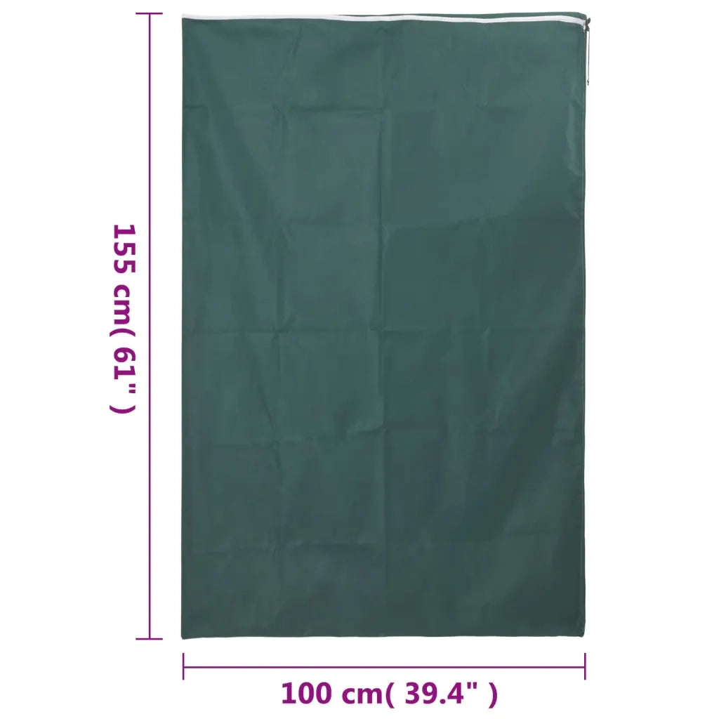 Coperture con Cerniera per Piante 2 pz 70 g/m2 1x1,55 m CFW6546011