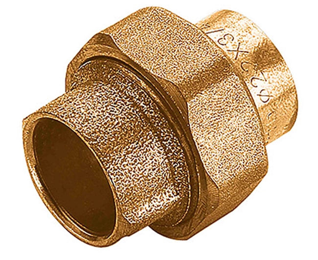 BOCCHETTONE A SALDARE FEMMINA FEMMINA IN BRONZO SERIE 4000 1 ø28   FRA-BO SPA