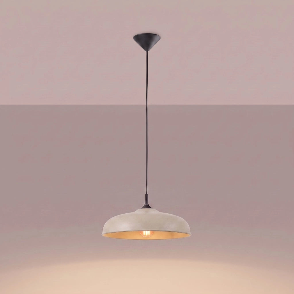Lampada a sospensione GINA taupe