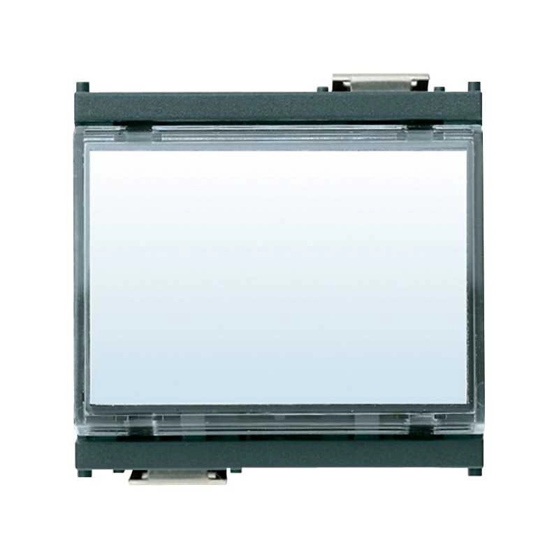 16190 Pulsante a Targhetta Grigio 1P No 10A 12-24V Idea