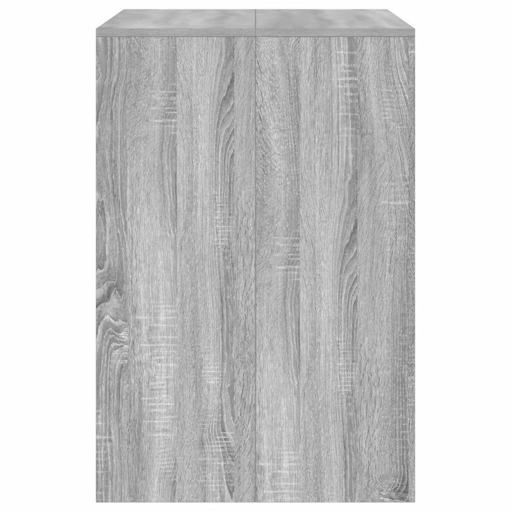 Mobiletto per lavatrice con porta Grigio Sonoma 87 x 60 x 89 cm