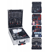 Set attrezzi valigia trolley con utensili porta attrezzi in alluminio 826pz