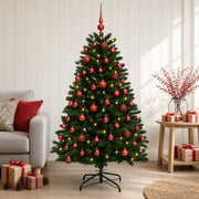 Albero di Natale artificiale verde medio con palline 180 cm 3466879