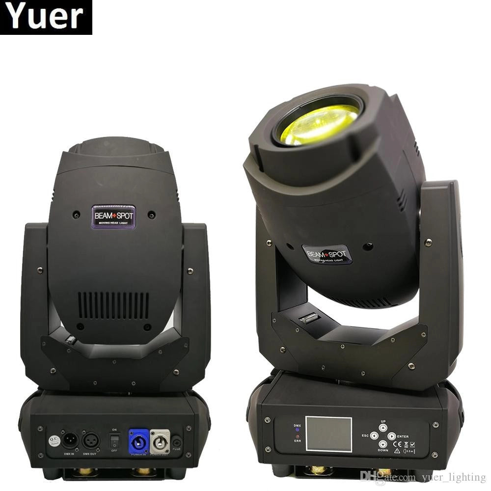 Trade Shop - Testa Mobile Moving Head Led 2 In 1 Beam Spot Led 200 Watt Luci Per Discoteche -