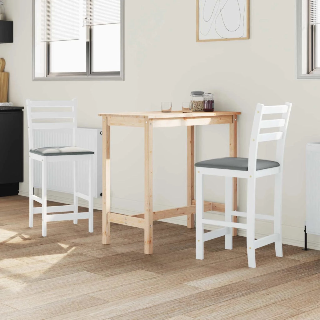 Sedie da pranzo 2 pcs Bianco 40 x 47,5 x 99,5 cm 42020469