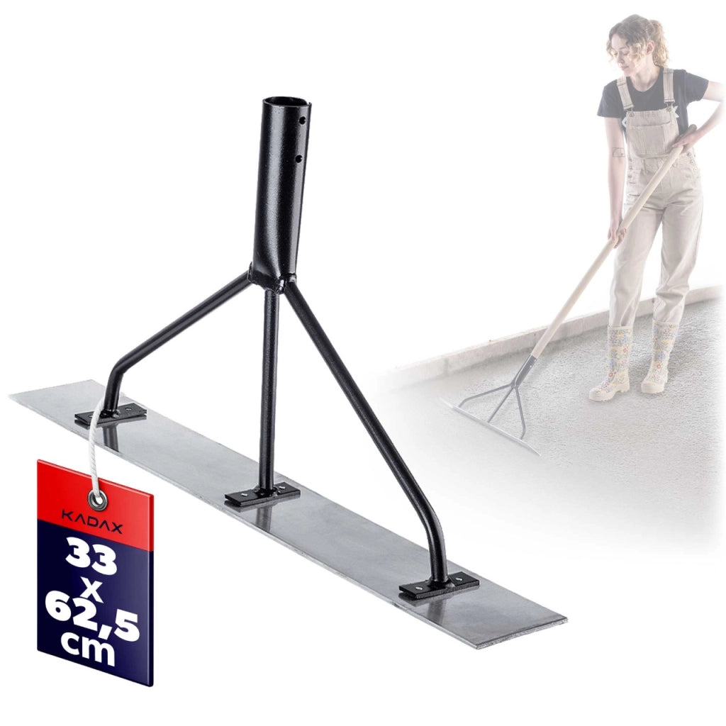 Spandiconcime manuale KADAX 625x90mm per massetto in calcestruzzo
