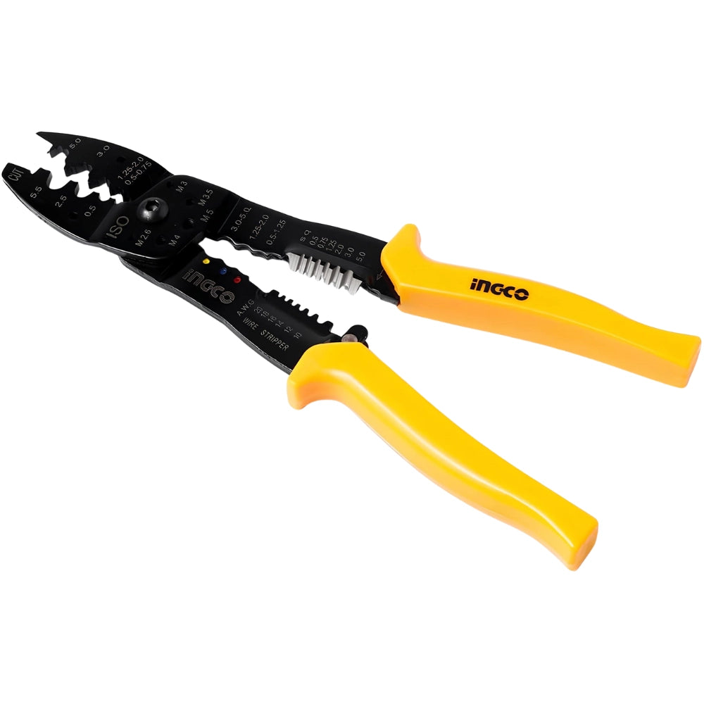 Pinza spellacavi professionale funzione spellatura fili dimensioni 250 mm