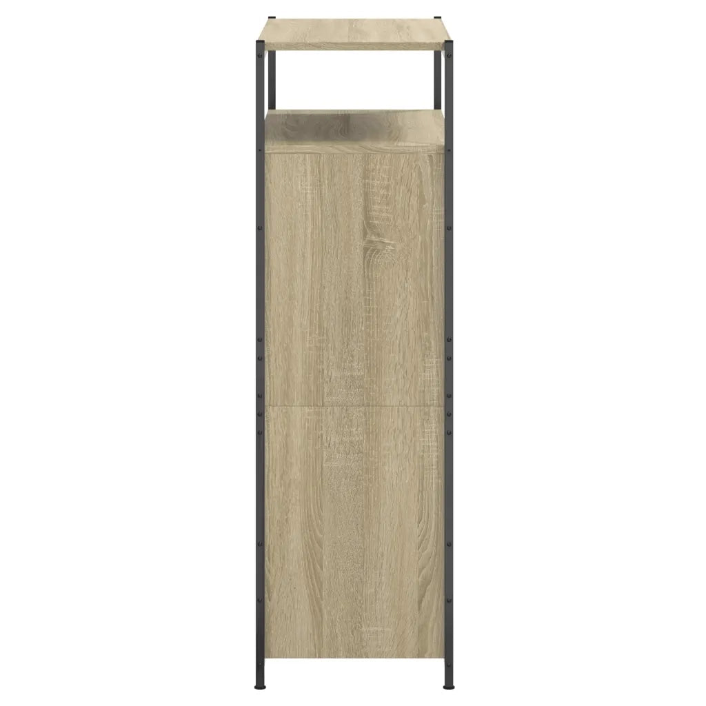 Scarpiera Rovere Sonoma 75x34x112 cm in Legno Multistrato 840035