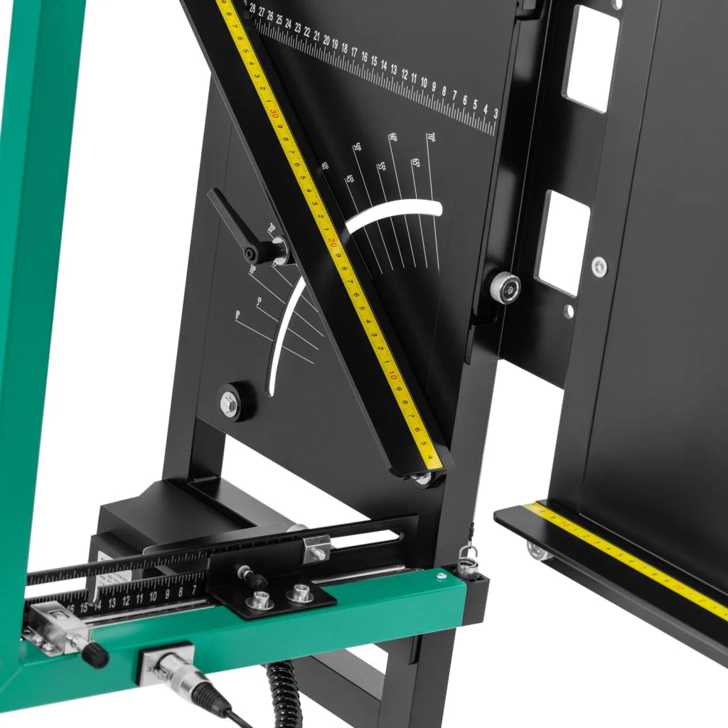 Taglierina per polistirolo 200 watt 1350 mm / 330 mm su supporto in alluminio metallizzato nero 14_0008862