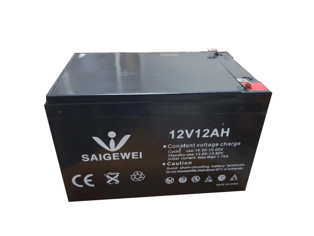 BATTERIA DI RICAMBIO PER POMPA A SPALLA 12V - 12 Ah - IDEAL STAR