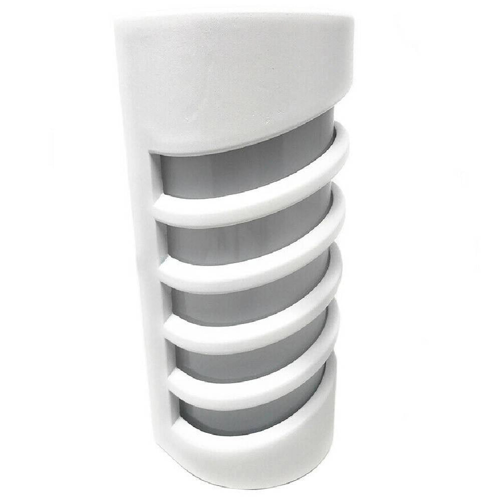 Trade Shop - Applique Led A Parete Bianco 12 W Per Esterno Luce 3000k 6500k 4000k Ip65 Es56 -