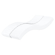 Materasso in Schiuma Bianco 100x220cm Durezza H2 H3