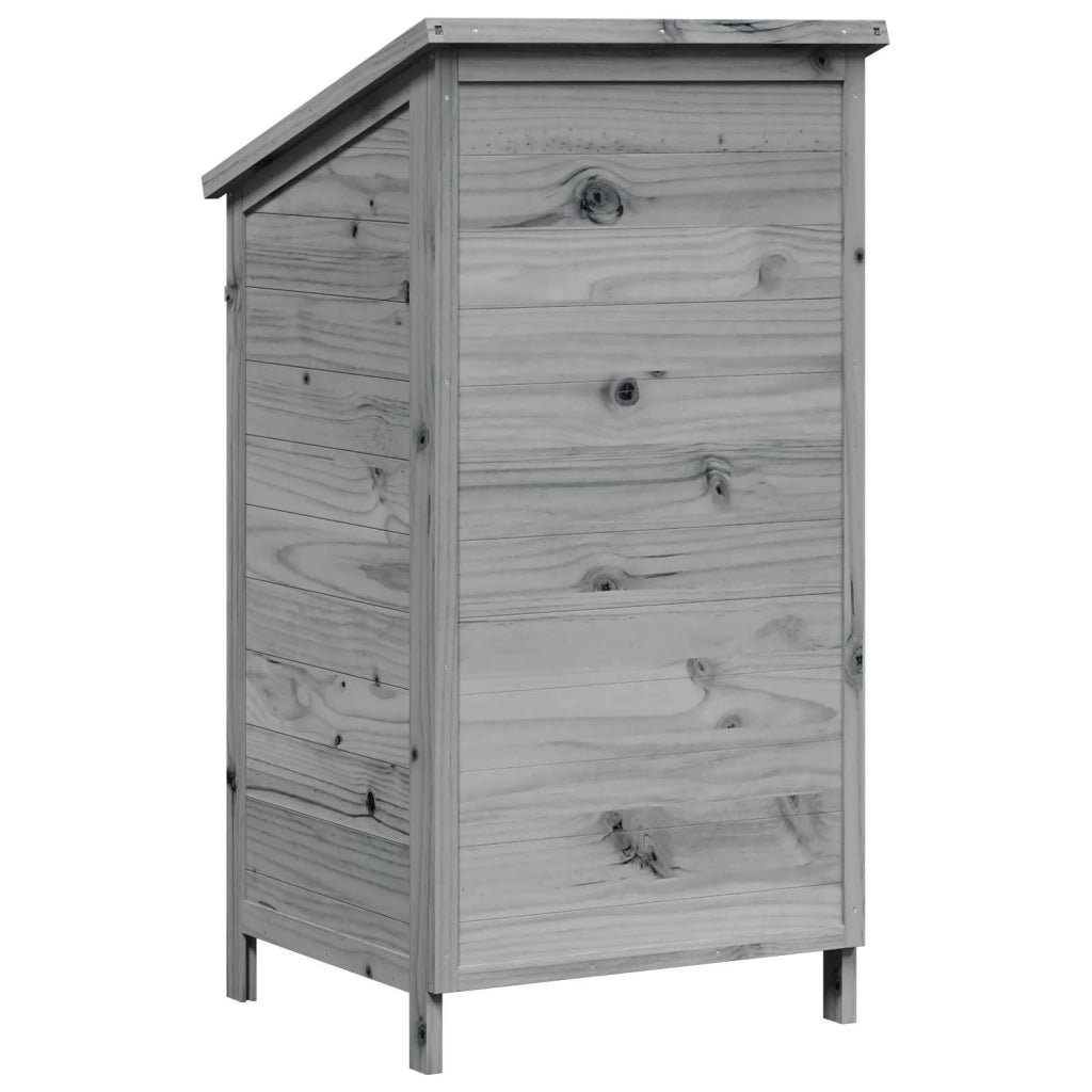 Capanno da Giardino Grigio 59 x 56 x 113,5 cm CFW9351244