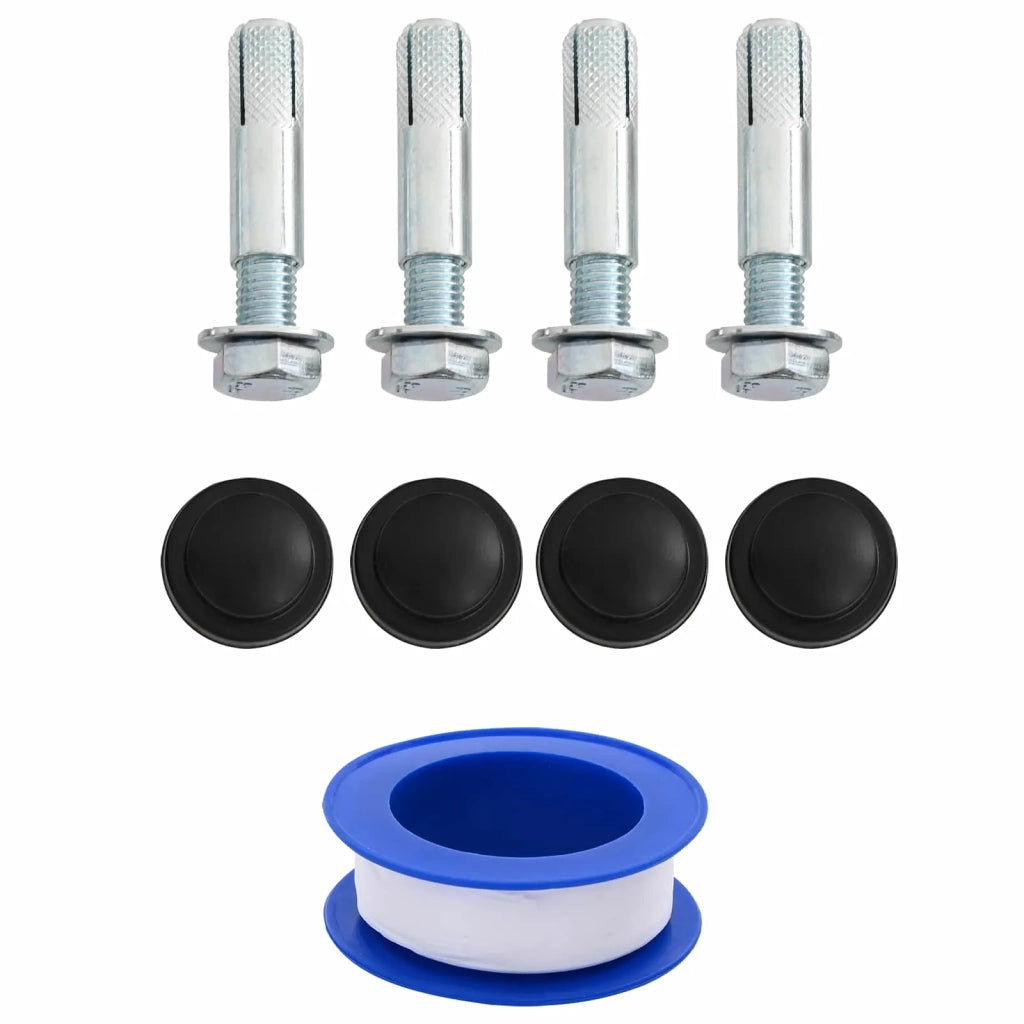 Doccia Solare con Doccetta PVC, ABS, Lega di zinco Nero 42039810
