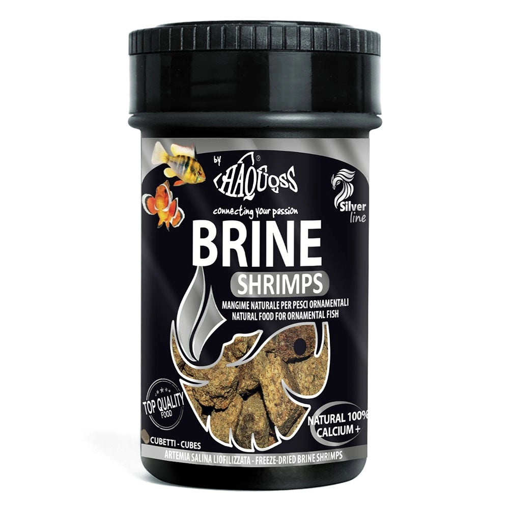 Haquoss Brine Shrimps - artemia liofilizzata in cubetti Formato: 100 ml