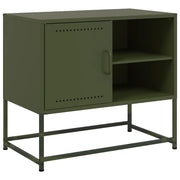 Mobile TV | Armadietto TV | Mobile Porta TV Verde Oliva 68x39x60,5 cm in Acciaio