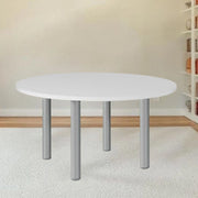 Tavolo rotondo Manila 120x120x76H colore bianco