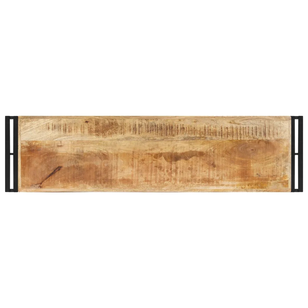Tavolo Consolle | Tavolo d'Ingresso 120x30x75 cm in Legno di Mango Grezzo