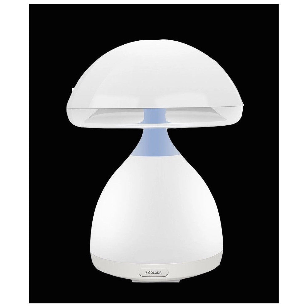 Trade Shop - Lampada Led Rgb A Fungo Colori Cromoterapia Tavolo Comodino 7 Colori Senza Fili -