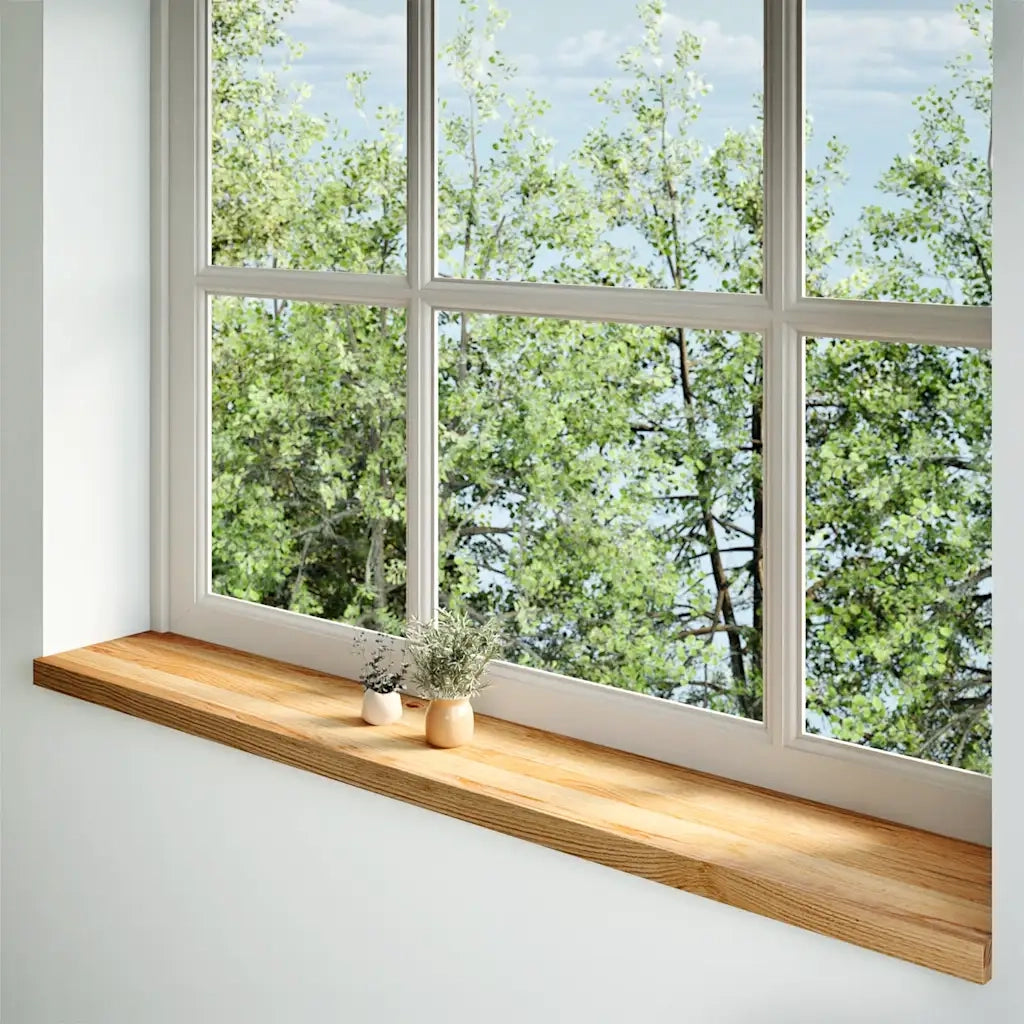 Davanzali 2 pz Marrone Chiaro 160x25x2cm Legno Massello Rovere 4009148