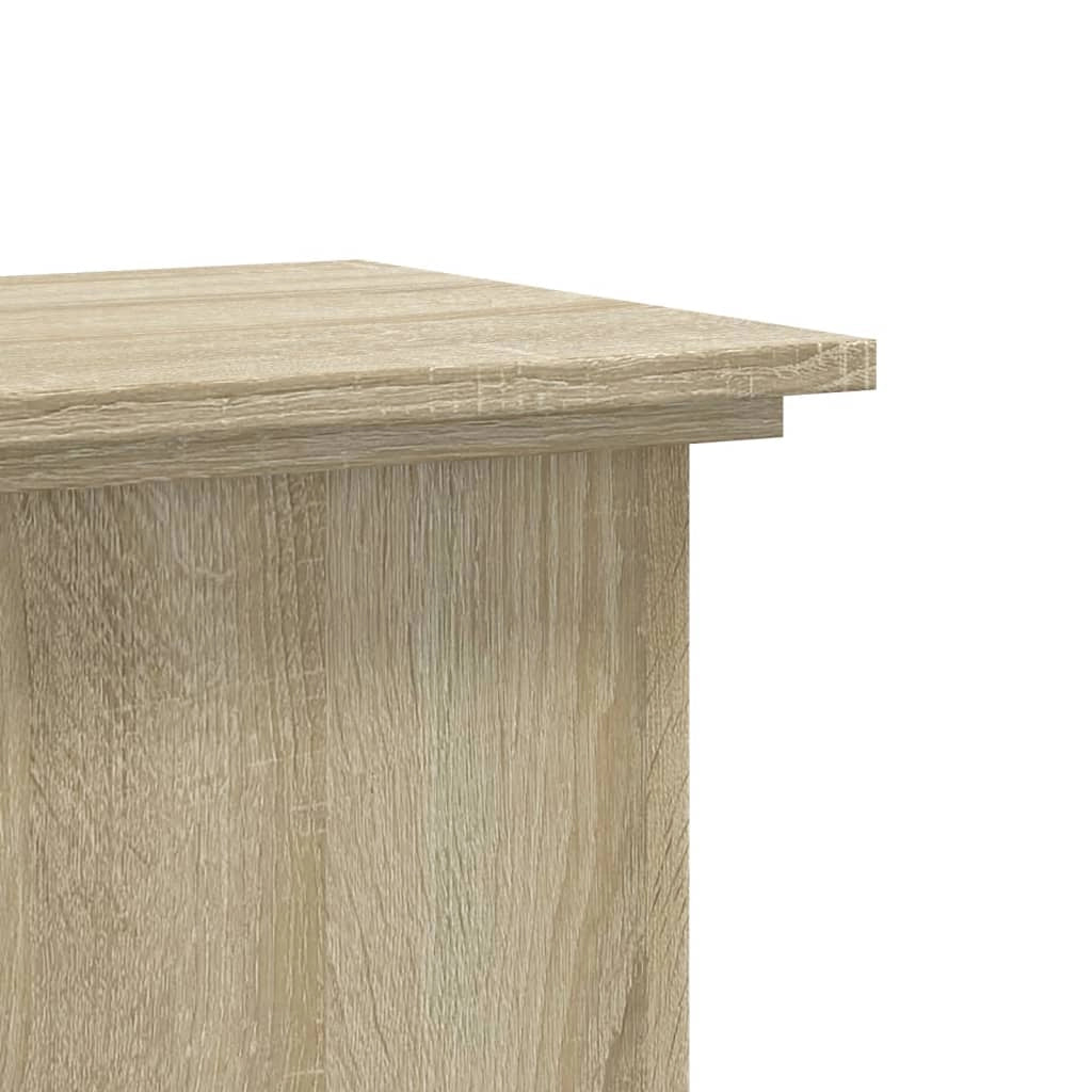Portavasi Sonoma mobiletto per fiori 33 x 33 x 60 cm legno ingegnerizzato marrone 02_0045179