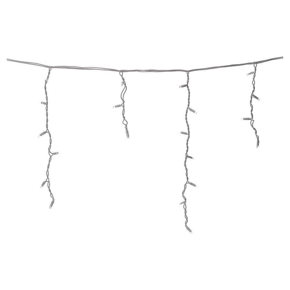 Trade Shop - Tenda Catena Luminosa Esterno Rgb Multicolore Luci Natale 100led Prolungabile 3mt -