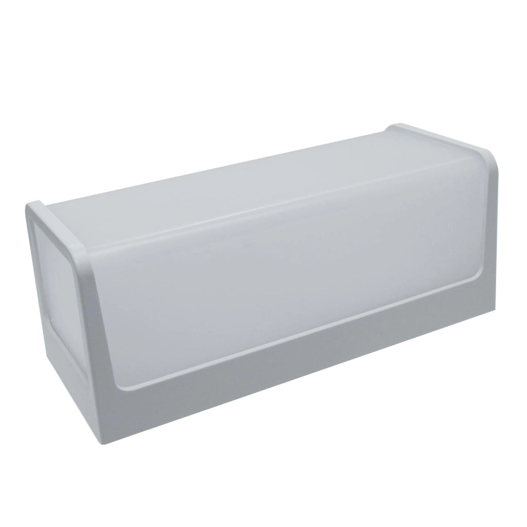 Applique moderno IP65 lampada impermeabile parete LED 10W resa 95W basso consumo luce diffusa giardino ingresso 230V BIANCO 6500K