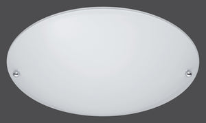 Plafoniera da Interno Attacco E27 in Metallo Alluminio