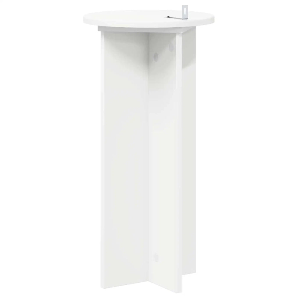 Supporto per piante 2 pcs Bianco Ø29,5 x 60 cm 899717