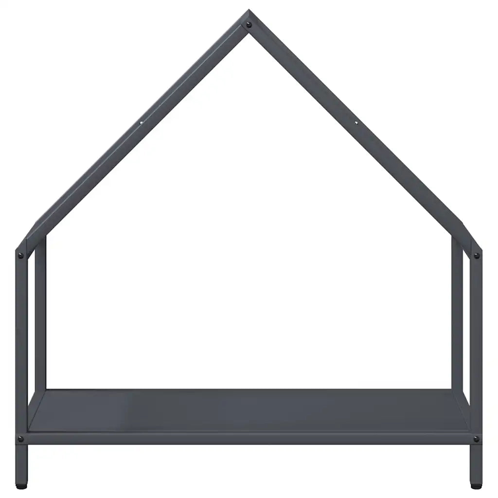 Rastrelliera per Legna da Ardere Antracite 60x25x60 cm CFW4636216