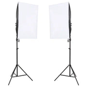 Kit per Studio Fotografico con Set di Luci e Fondale 3094740