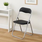 Sedia Antenore, colore nero, Misure 43 x 47 x 78 cm