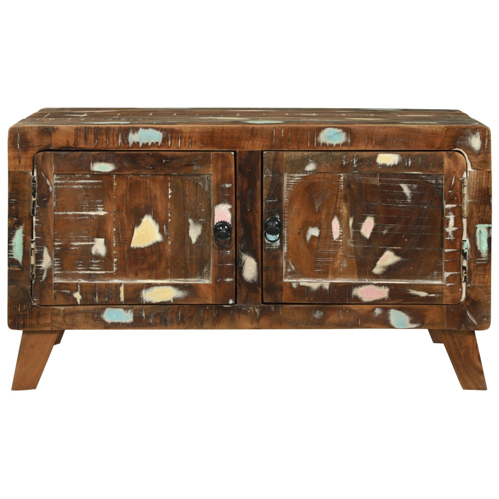 Tavolino da CaffÃ¨ Multicolore 80x54x45 cm Legno di Recupero