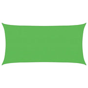 Vela Parasole | Telo Ombra | Vela da ombra 160 g/m2 Rettangolare Verde Chiaro 2,5x5 m HDPE
