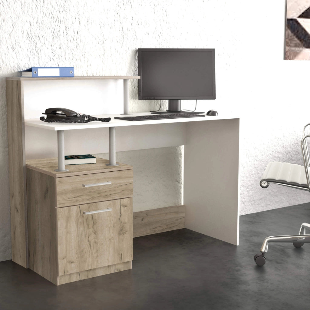 Scrivania Moderna di Design cm 121 5x52x95 - GIB