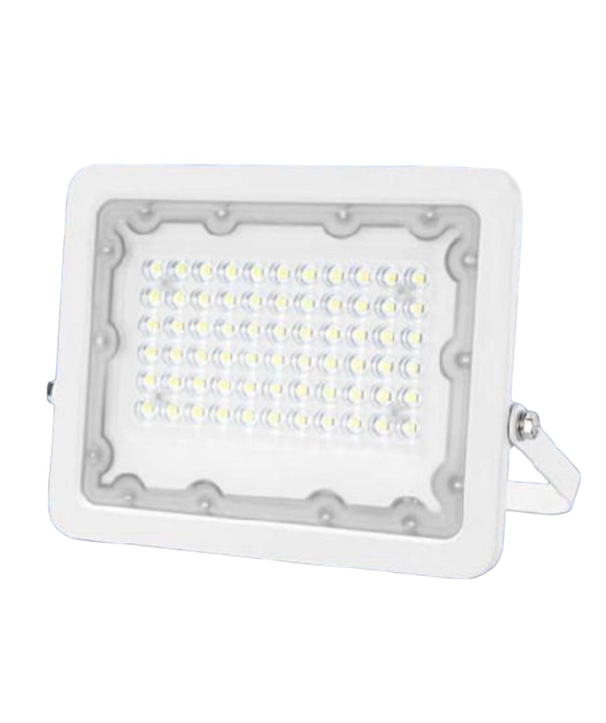 Faro led slim da 100w bianco impermeabile da esterno IP65 con luce naturale 4000K