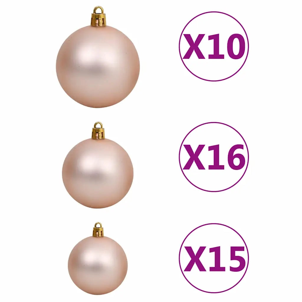 Albero di Natale Rosa 180 cm PVC 3396427