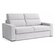 Sonico, Divano Letto 2 Posti Sfoderabile Made in Italy, 200x95 cm Grigio