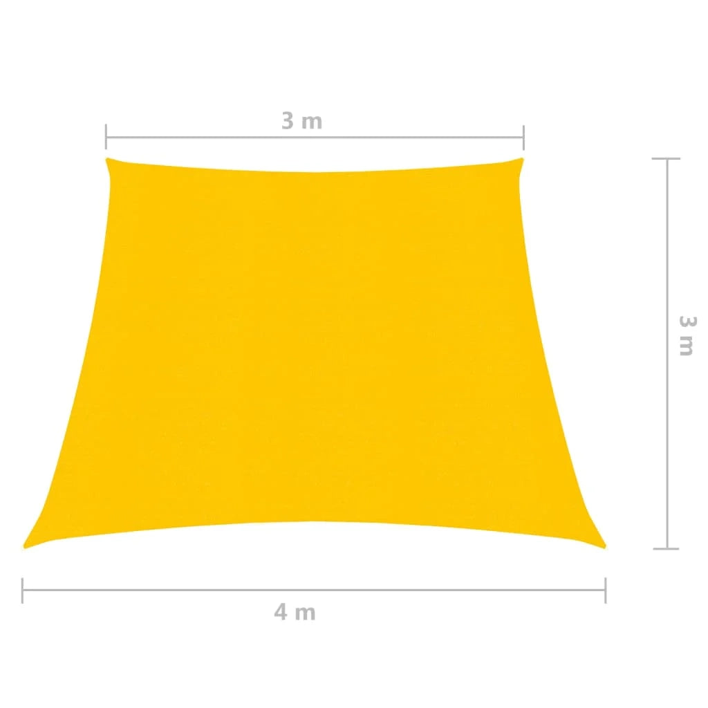 Vela in tessuto per ombrellone 160 g/m² HDPE 3/4 x 3 m giallo 02_0009124