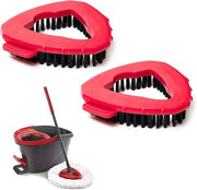 Schiumaio per Pavimento in Moquette per Bagno e Cucina - Set a V e a D - 2 Pezzi