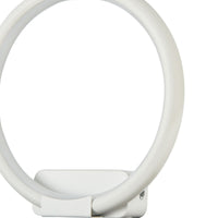 Lampada da parete Modern in Metallo Nola Bianco