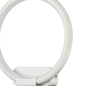 Lampada da parete Modern in Metallo Nola Bianco