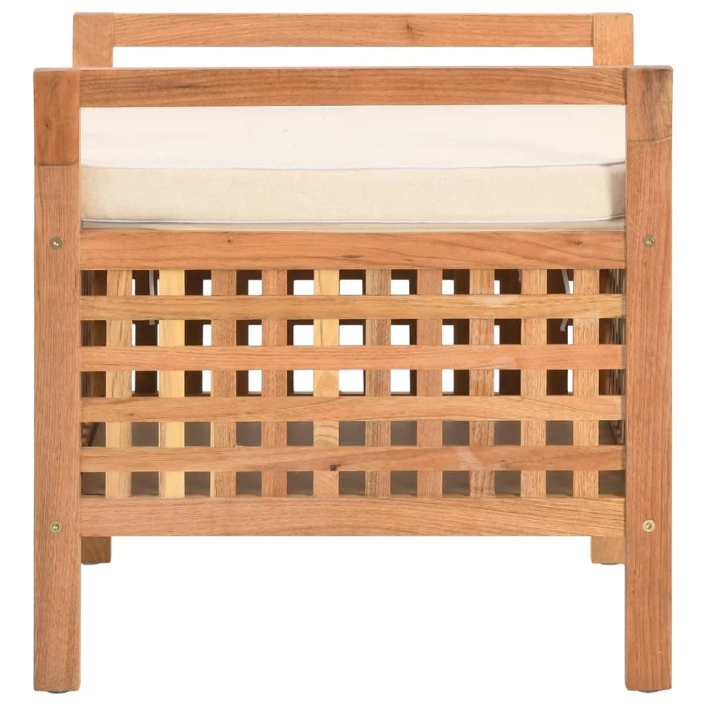 Panca contenitore 49 x 48 x 49 cm in legno massello di noce 02_0021236