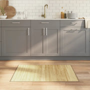 Tappeto Rettangolare Natura Chiaro 70x100 cm in BambÃ¹