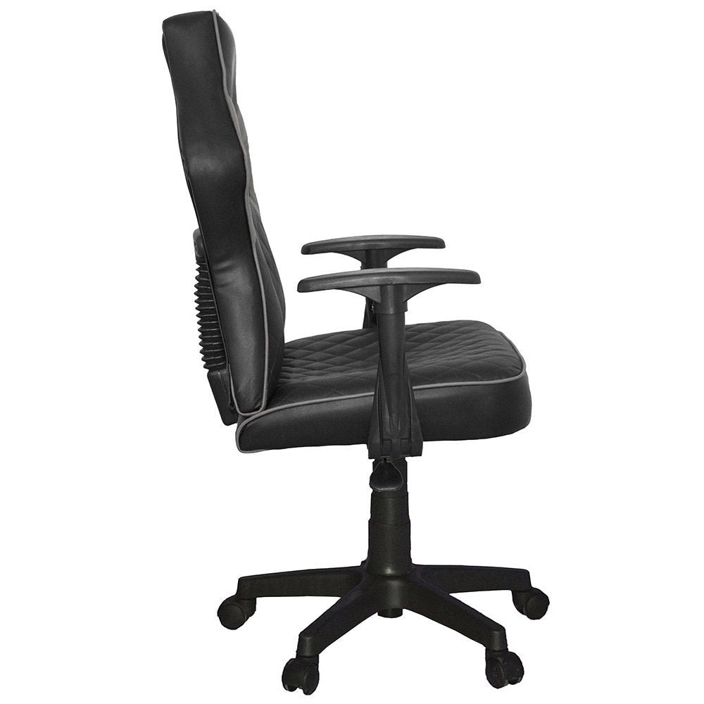 Poltrona ufficio gaming Spider nero grigio