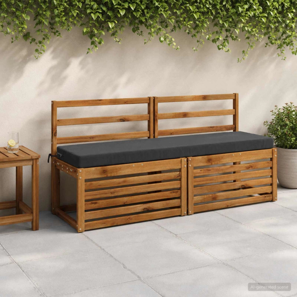 Cuscini per Panchina a 2 Pezzi SOEST 2 pz 100% Poliestere 949917