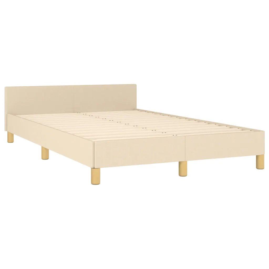 Giroletto senza Materasso Crema 120x190cm in Tessuto 3270546