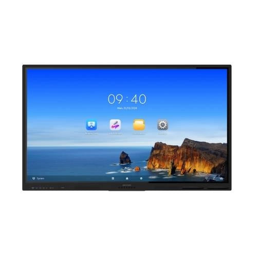 Monitor touch interattivo hikvision 86 4k,wi-fi/bt, android 13, 8gb, 64gb, staffa inc. - ds-d5b86rb/el